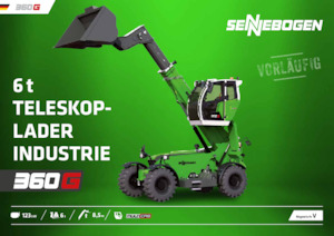 Teleskopik yükleyiciler Sennebogen 360 G 