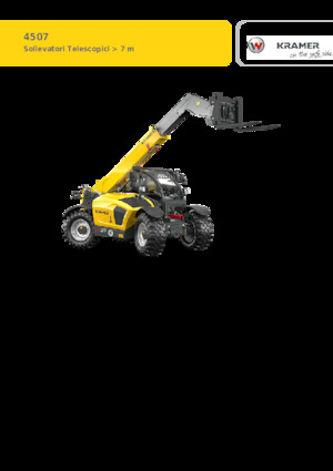 Telehandlers Kramer 4507