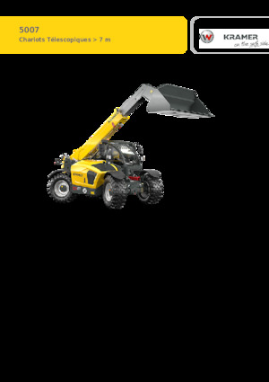 Telehandlers Kramer 5007