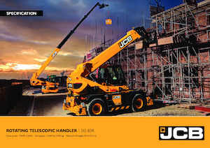 Rotating telehandlers JCB 512-83R