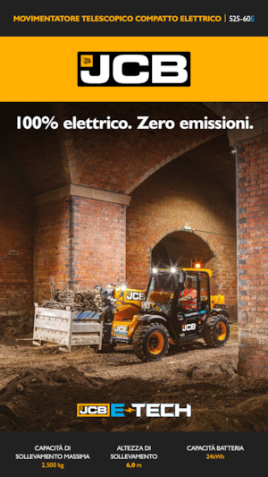 Elektrikli Teleskpik Vinçler JCB 525-60E Hi-Viz 