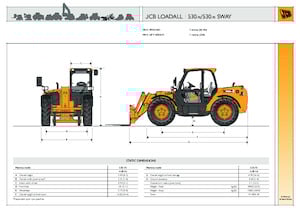Telehandlers JCB 530-70
