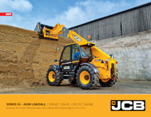 Yard yükleyici JCB 536-95 AGRI