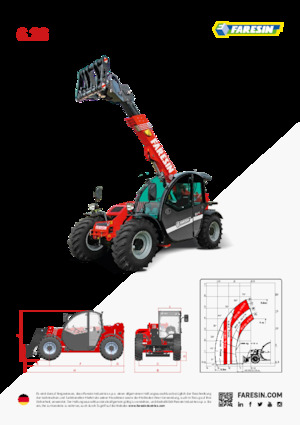 Telehandlers Faresin Handlers 6.26 Classic 52