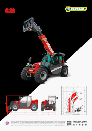 Telehandlers Faresin Handlers 6.26 Classic 52