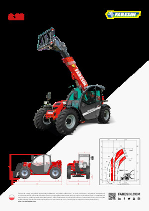 Telehandlers Faresin Handlers 6.26 Classic 52