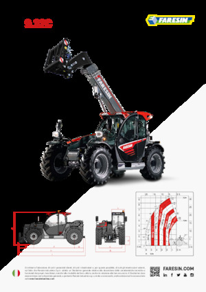Telehandlers Faresin Handlers 9.32C Performance 85