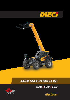Teleskopik yükleyiciler Dieci Agri Max 50.8 Power X2