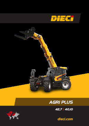 Telehandlers Dieci Agri Plus 42.7 VS EVO2 GD