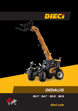Telehandlers Dieci Dedalus 30.7 GD