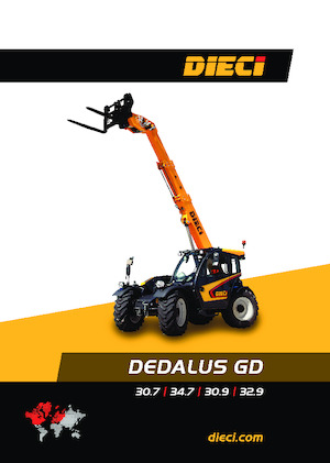 Telehandlers Dieci Dedalus 34.7 GD