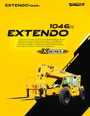 Teleskopik yükleyiciler Pettibone Extendo 1046X