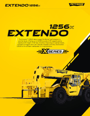 Teleskopik yükleyiciler Pettibone Extendo 1256X