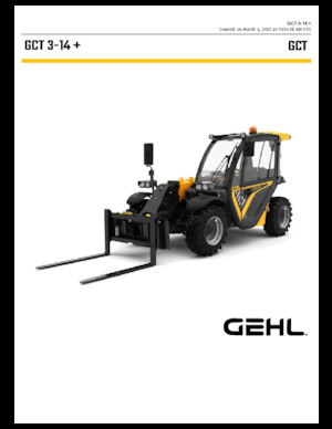Teleskopik yükleyiciler Gehl GCT 3-14 +