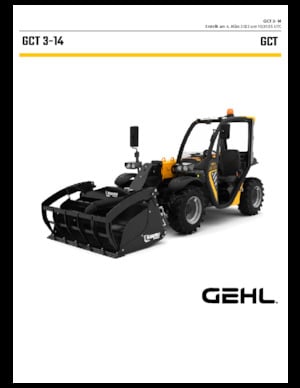 Telehandlers Gehl GCT 3-14