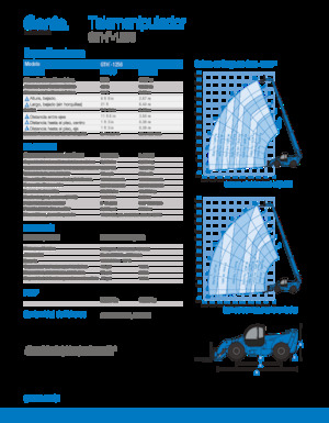 Teleskopik yükleyiciler Genie GTH-1256 