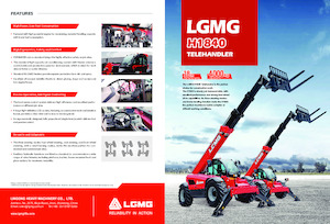 Telehandlers LGMG  H1840
