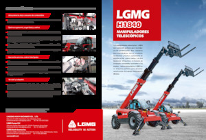 Telehandlers LGMG  H1840