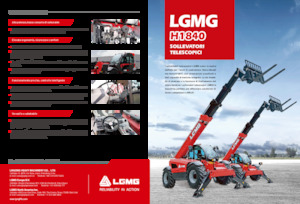 Telehandlers LGMG  H1840