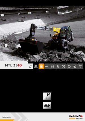 Telehandlers Haulotte HTL3510