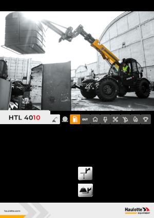 Teleskopik yükleyiciler Haulotte HTL4010