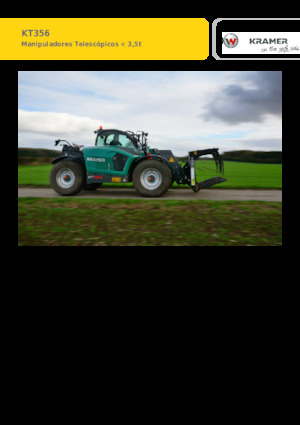 Telehandlers Kramer KT356