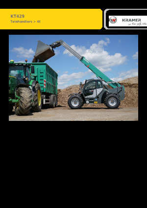 Telehandlers Kramer KT429