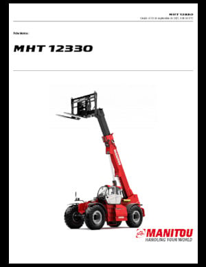 Telehandlers Manitou MHT 12330 ST5