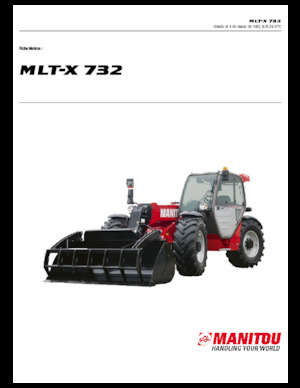 Teleskopik yükleyiciler Manitou MLT-X 732