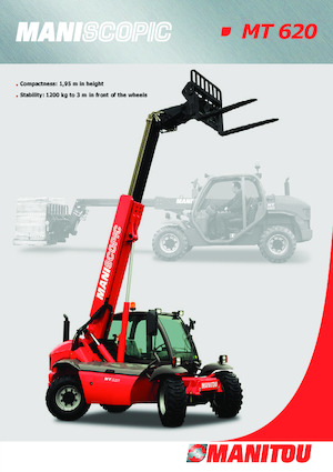 Teleskopik yükleyiciler Manitou MT 620
