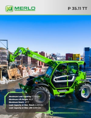 Telehandlers Merlo P 35.11 TT