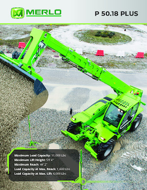 Telehandlers Merlo P 50.18 PLUS
