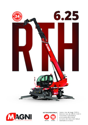 Rotating telehandlers MAGNI RTH 6.25 SH