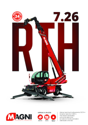 Rotating telehandlers MAGNI RTH 7.26 SH