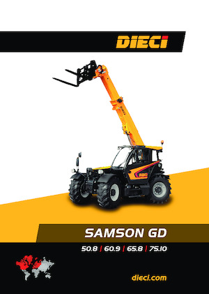 Telehandlers Dieci Samson 75.10 GD
