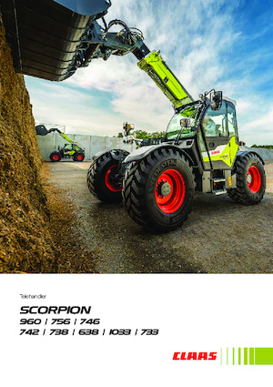 Telehandlers Claas Scorpion 738