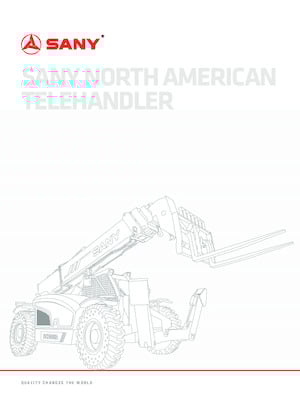 Telehandlers Sany STH1256A1