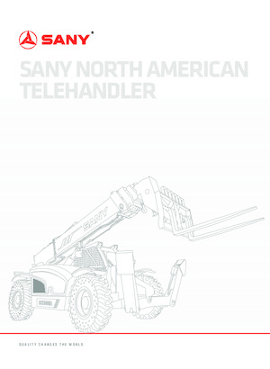 Telehandlers Sany STH844