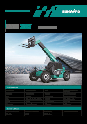 Telehandlers Sunward SWTH 3507