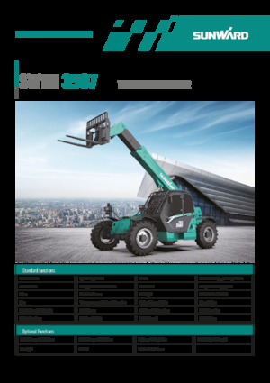 Telehandlers Sunward SWTH 3507