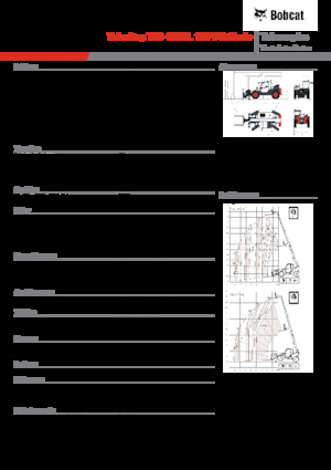 Telehandlers Bobcat T36.120SL 100 V