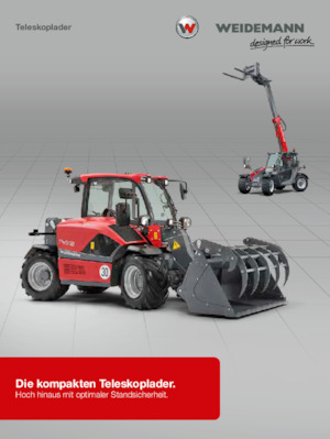 Telehandlers Weidemann T4512
