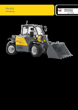 Teleskopik yükleyiciler Wacker Neuson TH412