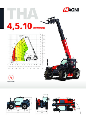 Telehandlers MAGNI THA 4,5.10
