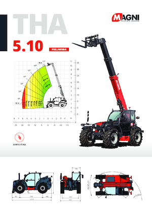 Telehandlers MAGNI THA 5.10