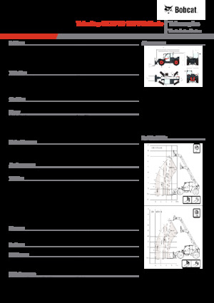 Teleskopik yükleyiciler Bobcat TL35.70 100 V