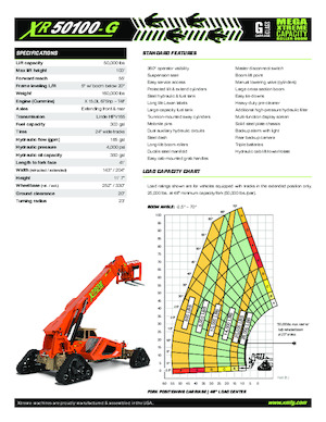Telehandlers Xtreme Trackzilla XR50100-G