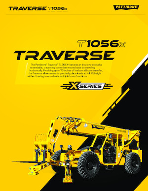 Teleskopik yükleyiciler Pettibone Traverse T1056X