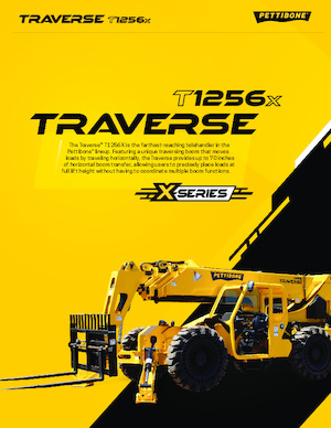 Telehandlers Pettibone Traverse T1256X