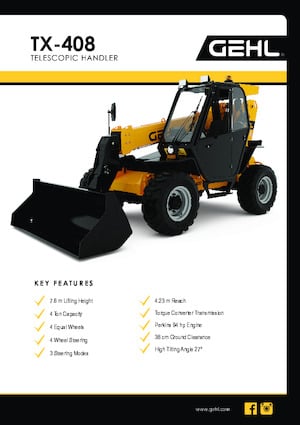 Teleskopik yükleyiciler Gehl TX-408